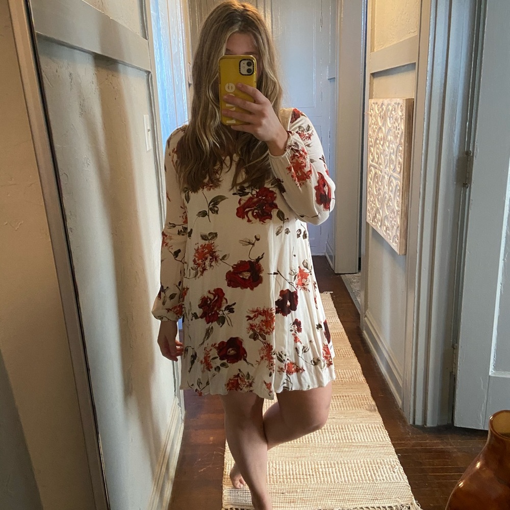 Floral spring dress
